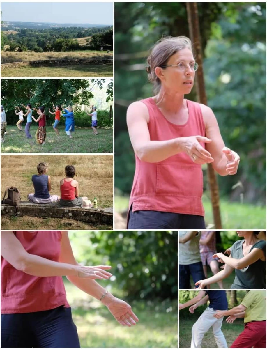 21ème grand stage d'été Chateau de Ligoure École Corps Vivant Corps Conscient 2 Grand stage d'été de Tai Chi Chuan & Qi Gong au chateau de Ligoure